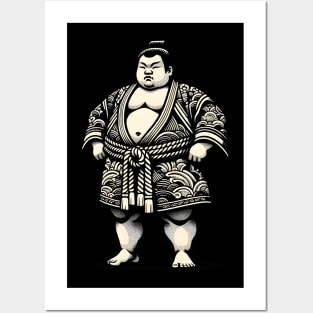 Sumo Wrestler Posters and Art
